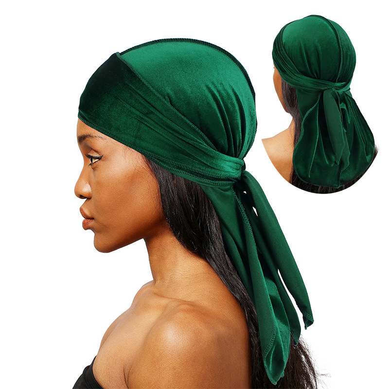 Bandana Doo Rag - Unisex Männer Frauen Samt Durags Bandana