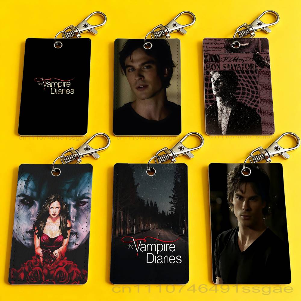 Lanyard Badge Holder - The V-Vampire D-Diaries Kartenhalter, Schlüsselanhänger, Ausweishalter,