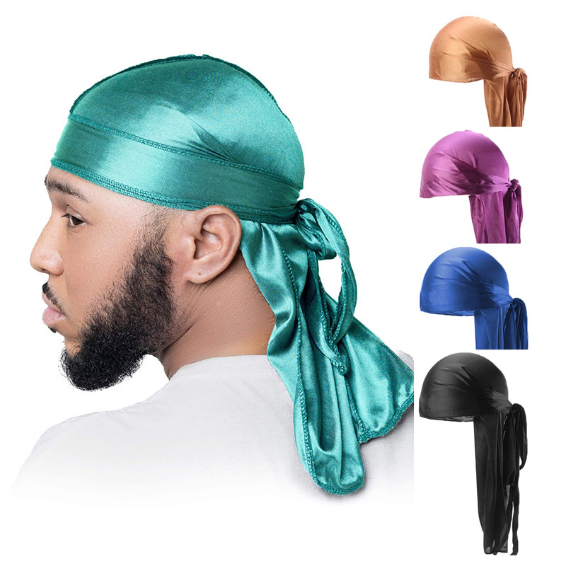 Bandana Doo Rag - 5 Stück neue Seide Durag Bandana