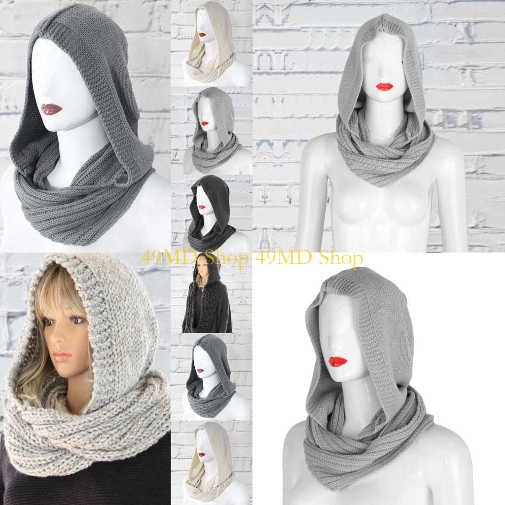 Infinity Scarf Knit - 49MD Strickpullover für Unendlichkeit, Schal, Mützen,