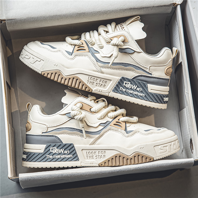 Vans Shoes Old Skool - Trendige Herren-Skateschuhe, bequeme, rutschfeste, lässige Schnür-Sneaker