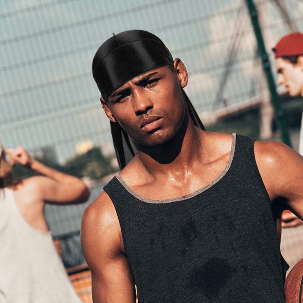 Herren Seiden-Durag Bonnet Ban – Bandana Doo Rag Bewertung und Preis