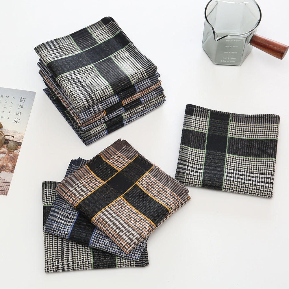 3/6/12 Stück Herren-Taschentuc – Handkerchief Cotton Men Bewertung und Preis