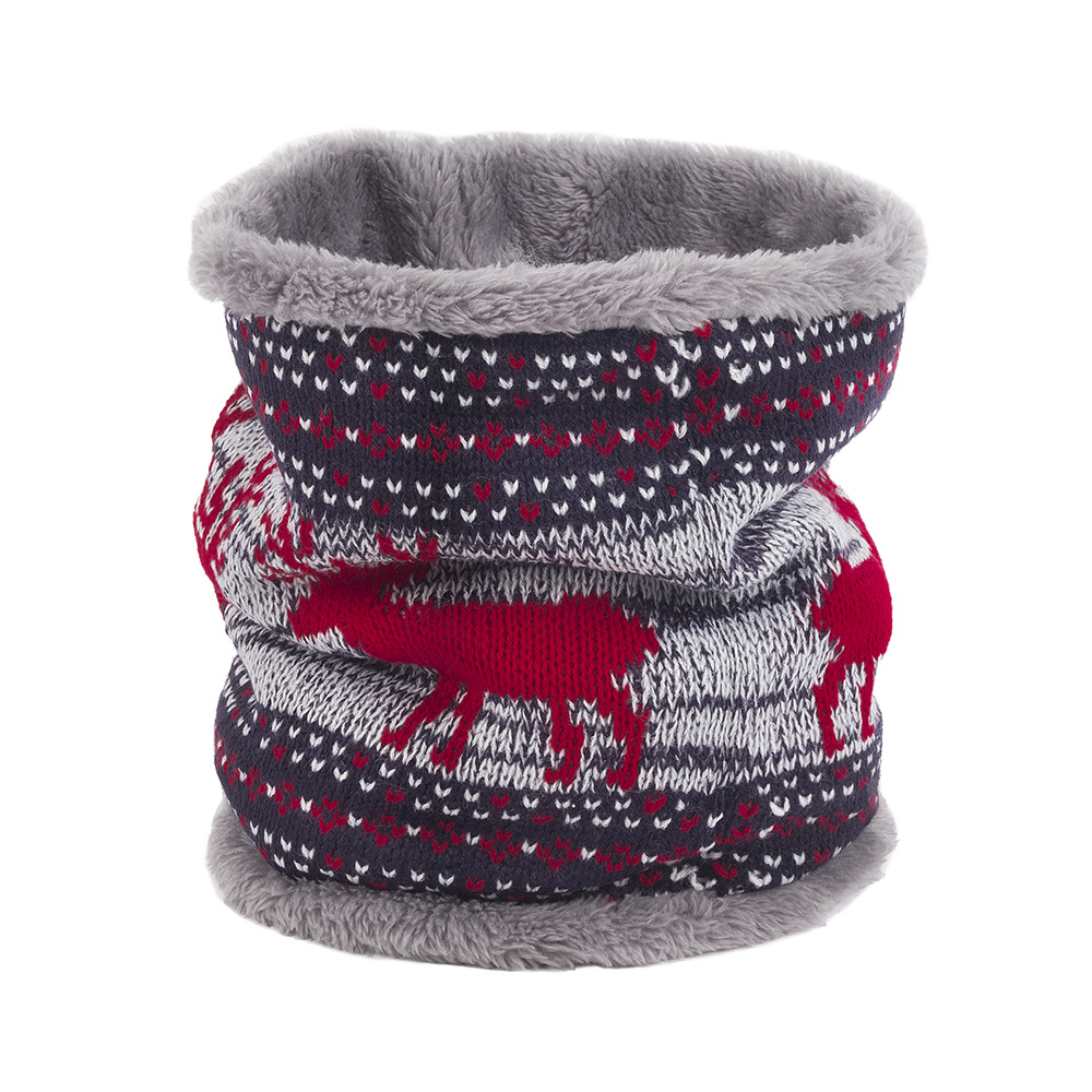 OVTRB Warme gestrickte, mit Fl – Infinity Scarf Knit Bewertung und Preis