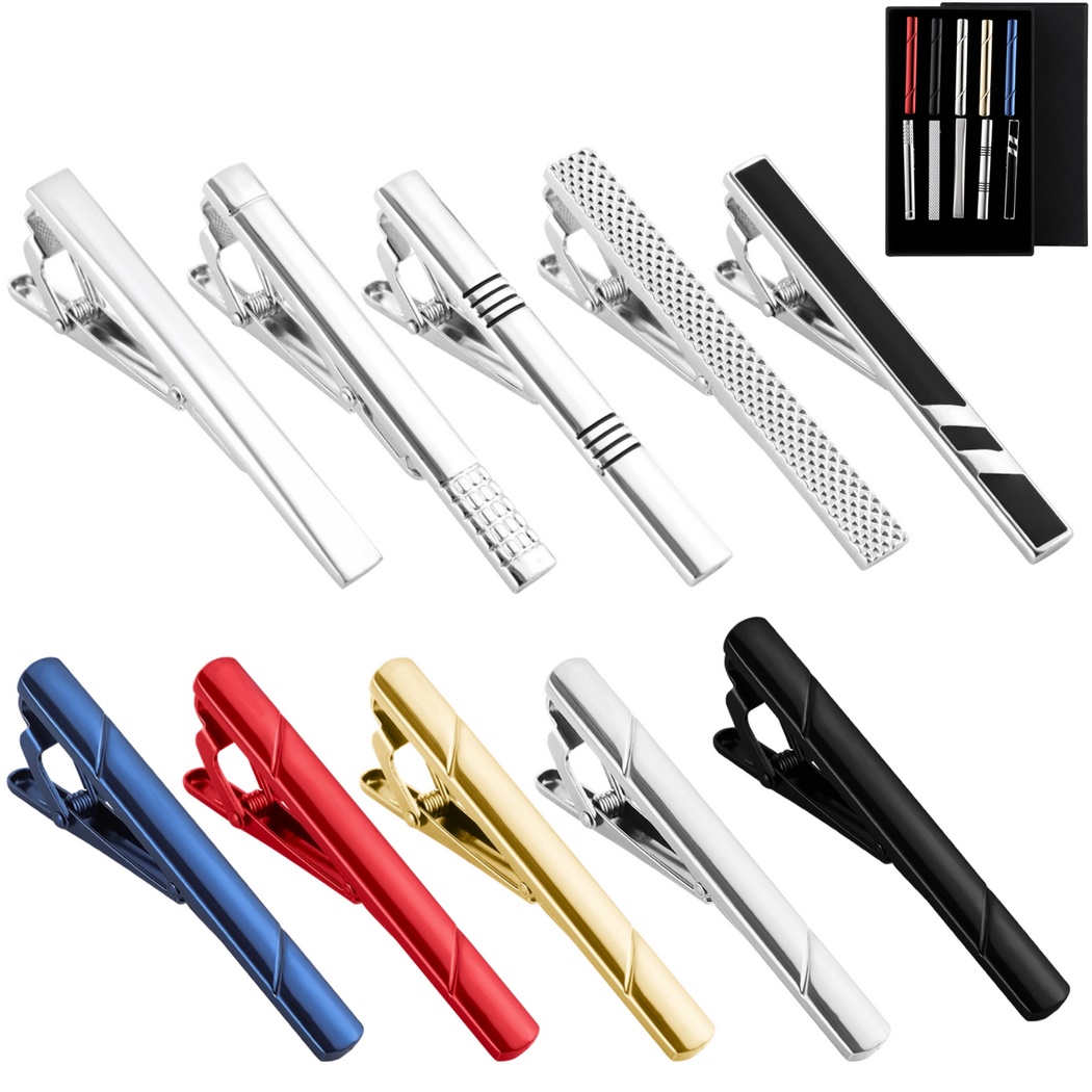 10-teiliges Krawattenklammer-S – Tie Bar Set Gift Bewertung und Preis