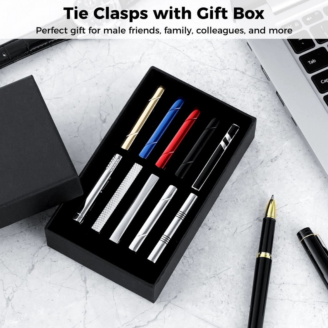 10-teiliges Krawattenklammer-S – Tie Bar Set Gift Bewertung und Preis