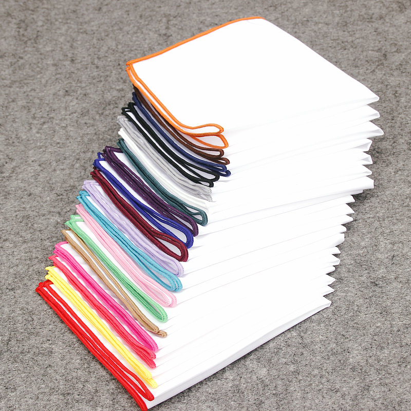 2018 mode Herren Baumwolle Wei – Handkerchief Cotton Men Bewertung und Preis