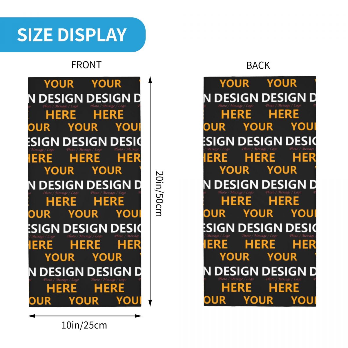 Passen Sie Ihr Design hier an. – Neck Warmer Tube Bewertung und Preis