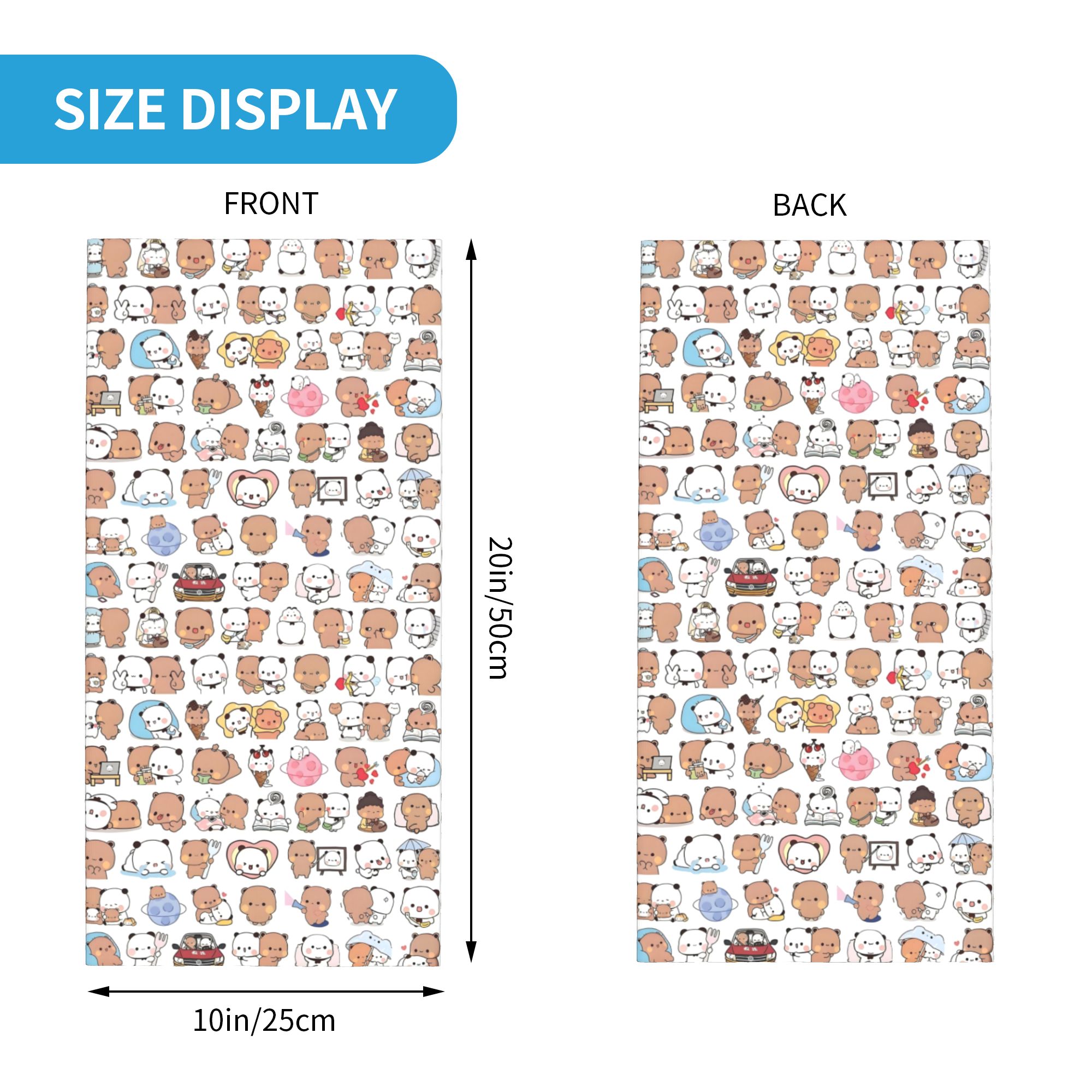Benutzerdefinierte Bär Cartoon – Neck Warmer Tube Bewertung und Preis