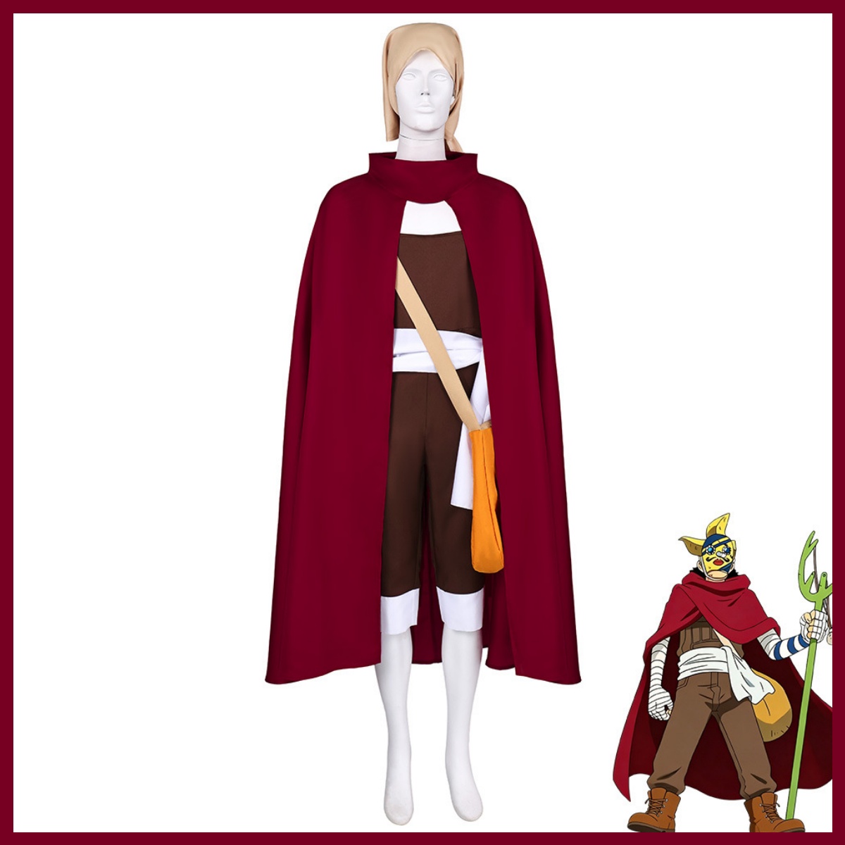 Anime East Blue Usopp Sogeking – Ascot Neck Scarf Bewertung und Preis
