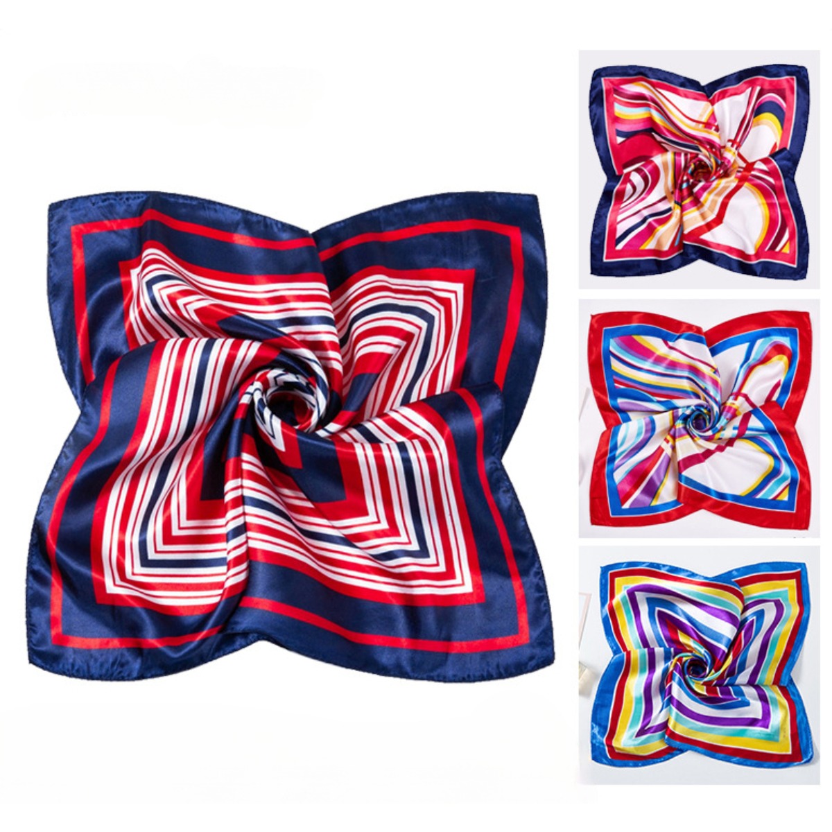 50*50cm Platz Silk Schals Scha – Silk Neck Scarf Bewertung und Preis