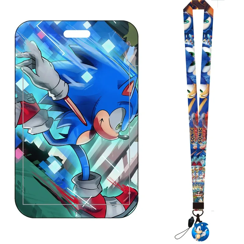 Cartoon Sonic Buskartenhalter, – Lanyard Badge Holder Bewertung und Preis