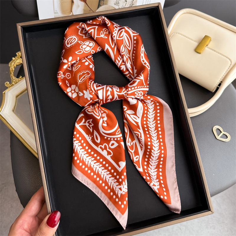 1 Stück modischer Seidenschal  – Silk Neck Scarf Bewertung und Preis