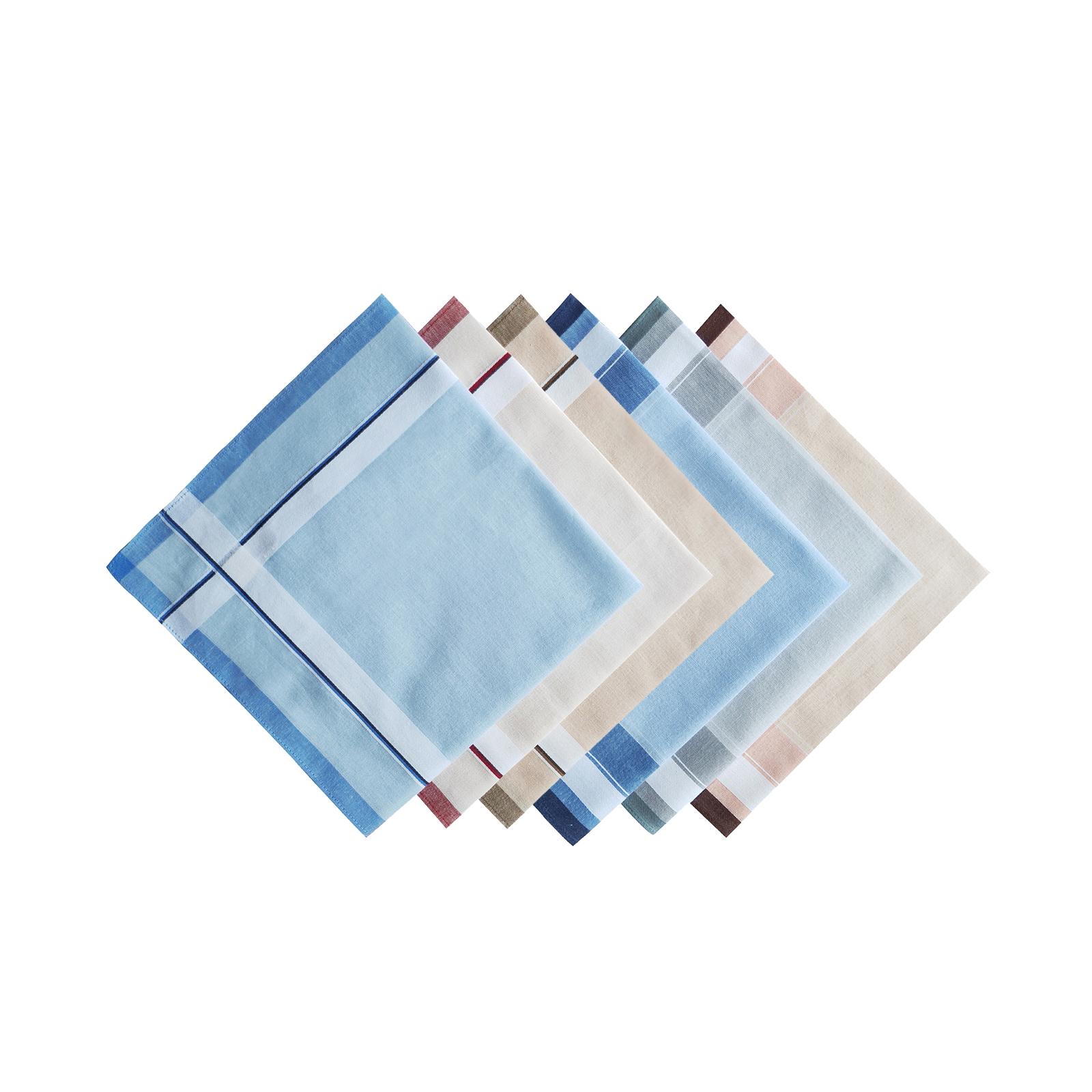 6 Stück Taschentücher aus Baum – Handkerchief Cotton Men Bewertung und Preis