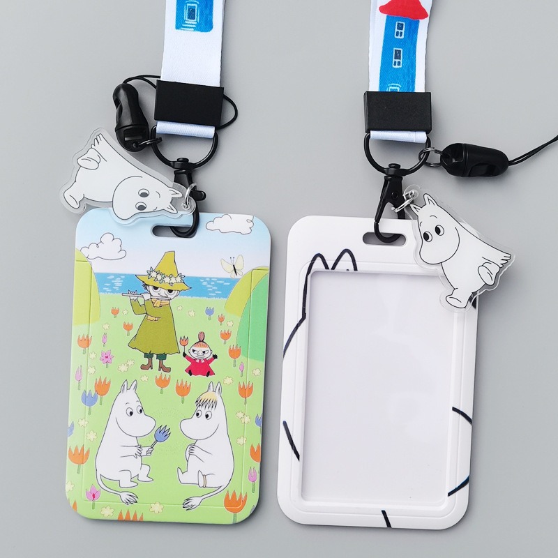 Moomin Cartoon Hartkartenhalte – Lanyard Badge Holder Bewertung und Preis