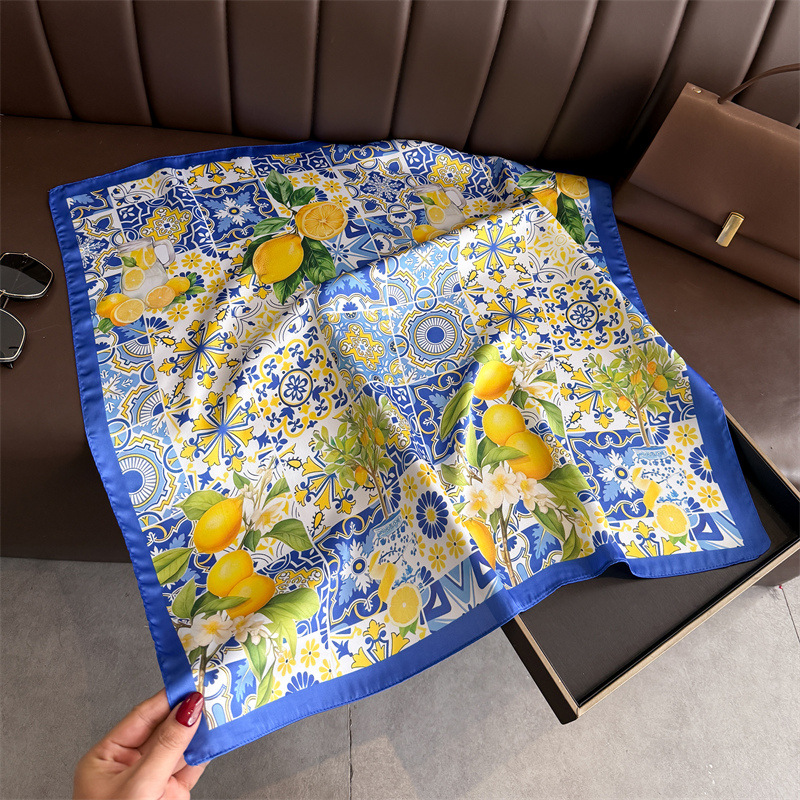 2026 neue Obst Druck Seide Qua – Ascot Neck Scarf Bewertung und Preis