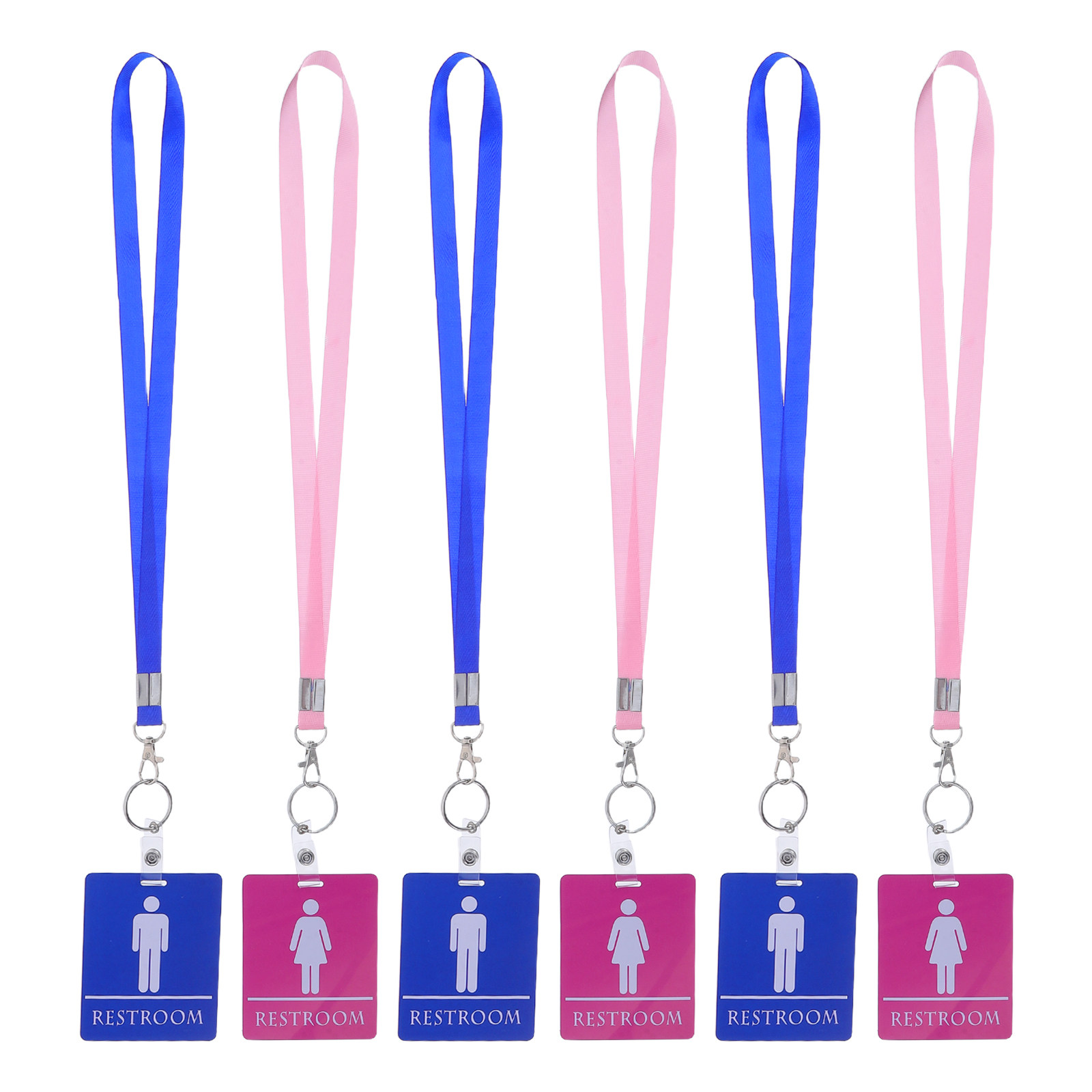 6 Stück Badezimmer-Zugangsausw – Lanyard Badge Holder Bewertung und Preis
