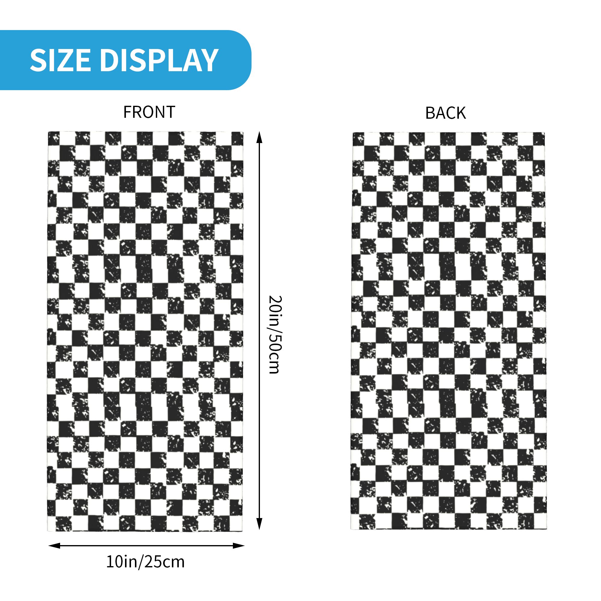 Maßgefertigtes Retro-Kariertes – Neck Warmer Tube Bewertung und Preis