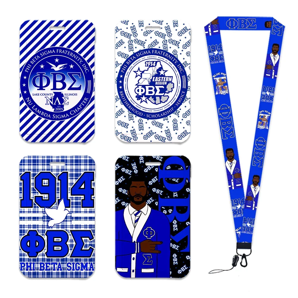 Phi Beta Sigma Fraternity 1914 – Lanyard Badge Holder Bewertung und Preis